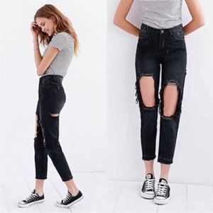 Unif x Urban Outfitters black jeans